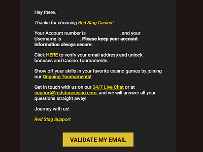 Confirm your profile Confirm your profile